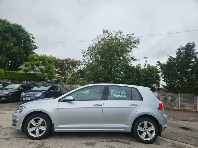 Volkswagen Golf 1.6 Tdi Bluemotion Tech Match Edition Hatchback KP17YDY Silver #5