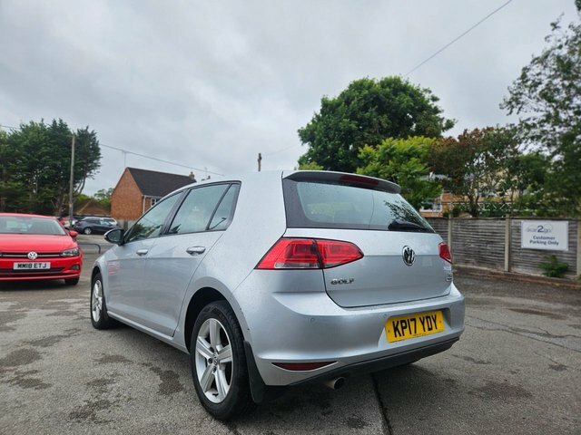 Volkswagen Golf 1.6 Tdi Bluemotion Tech Match Edition Hatchback KP17YDY Silver #6