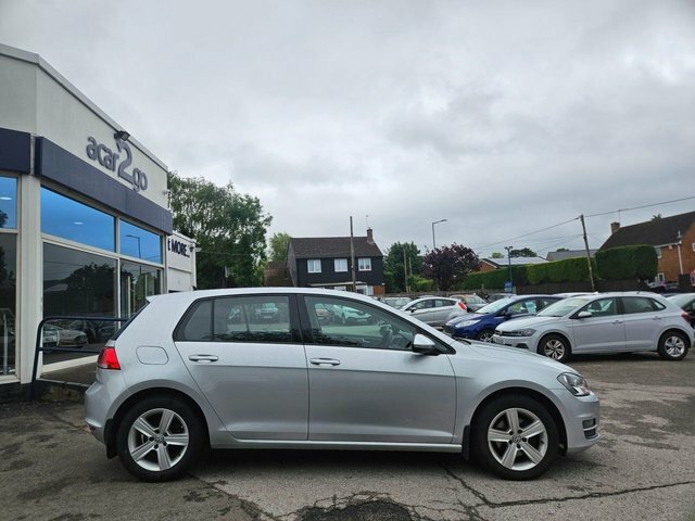 Volkswagen Golf 1.6 Tdi Bluemotion Tech Match Edition Hatchback KP17YDY Silver #4