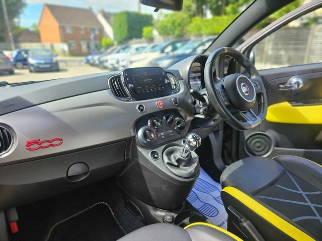 Fiat 500 1.2 S Hatchback Euro 6 Ss 69 PF68NTK Green #4