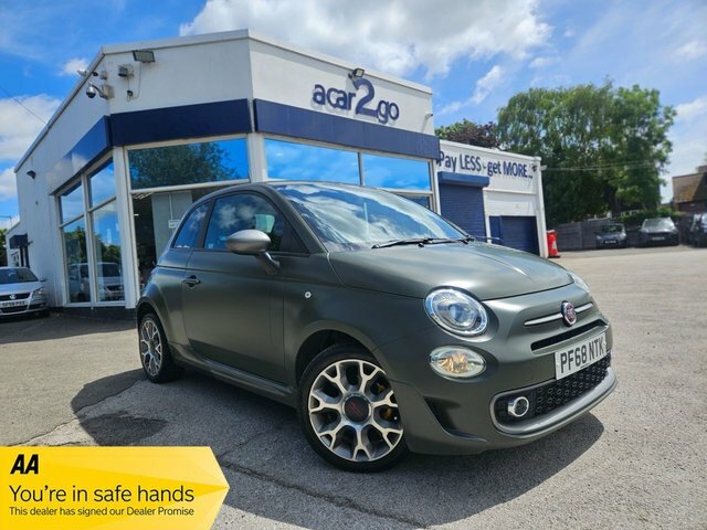Fiat 500 1.2 S Hatchback Euro 6 Ss 69 Green