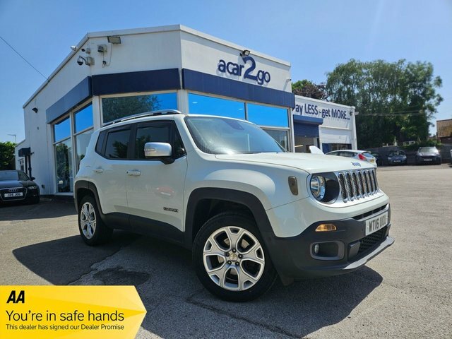 Jeep Renegade 2.0 Multijetii Limited Suv 4Wd E White