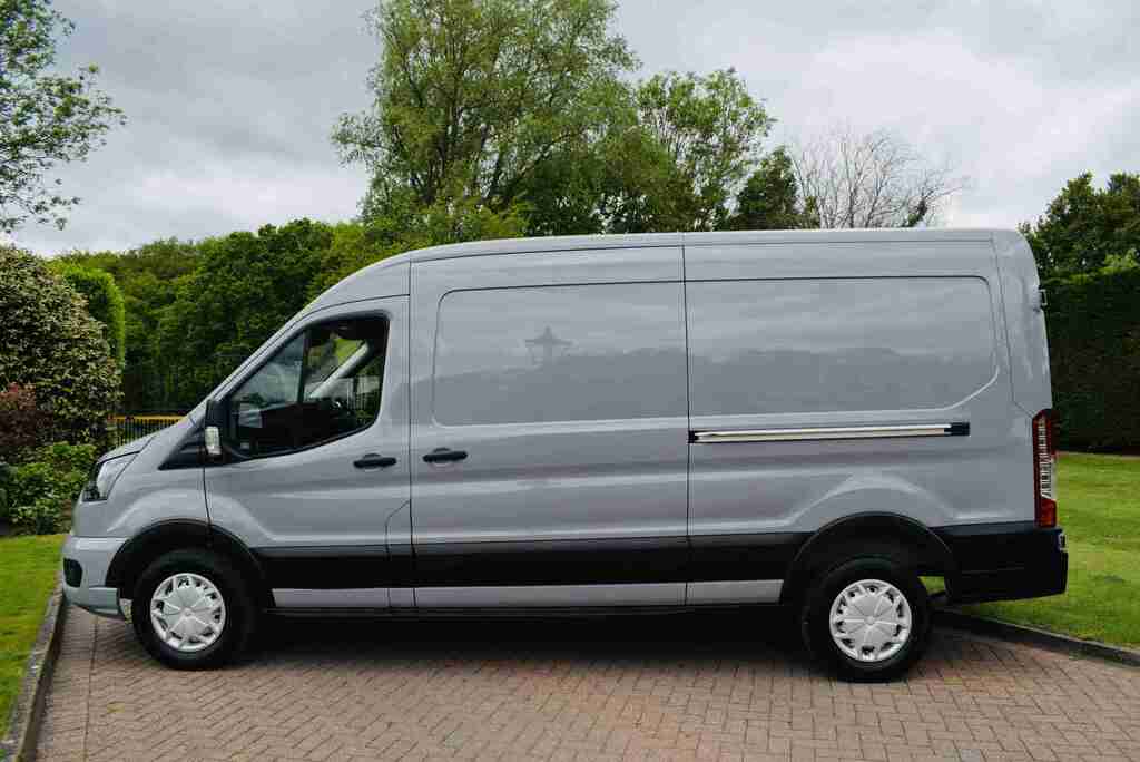 Ford Transit Custom Panel Van 2.0 350 Ecoblue Leader Fwd L3 H2 Eu HV25YHR Grey #2