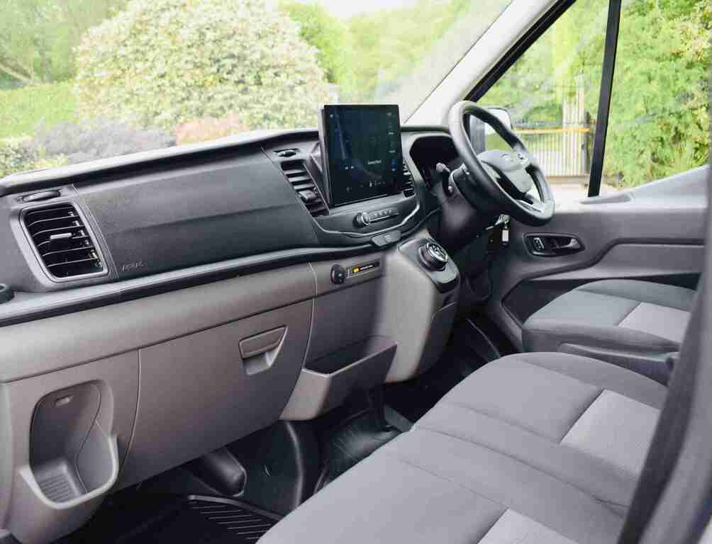 Ford Transit Custom Panel Van 2.0 350 Ecoblue Leader Fwd L3 H2 Eu HV25YHR Grey #4