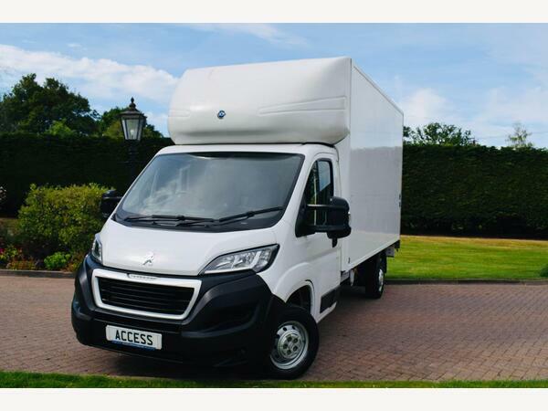 Peugeot Boxer Dropside Luton 335 Built For Business L3 Euro 6 White