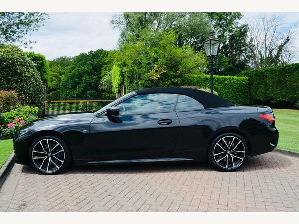 BMW 4 Series Convertible 2.0 420I M Sport Euro 6 S S Black #2