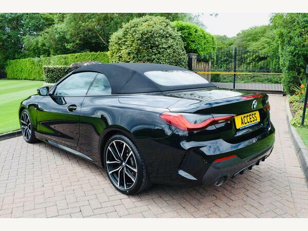 BMW 4 Series Convertible 2.0 420I M Sport Euro 6 S S Black #3