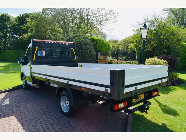 Ford Transit Custom Dropside 2.0 350 Ecoblue Leader Premium Dropside 2 ME23HSJ White #3