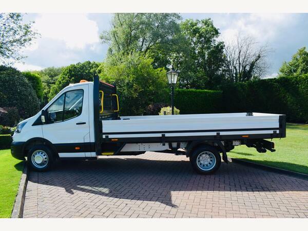 Ford Transit Custom Dropside 2.0 350 Ecoblue Leader Premium Dropside 2 ME23HSJ White #2