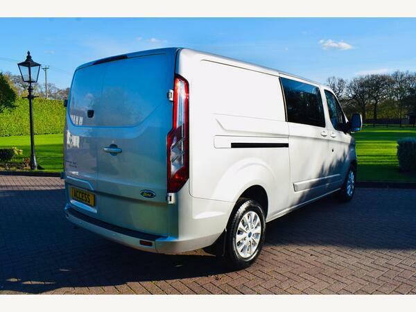 Ford Transit Custom Combi Van 2.0 320 Ecoblue Limited Crew Van L2 DY23MMJ Silver #5