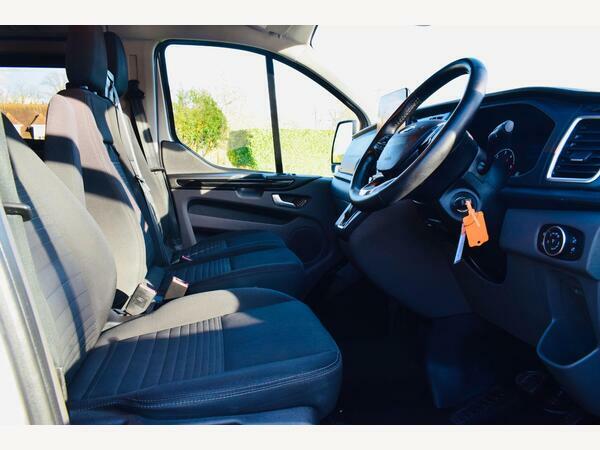 Ford Transit Custom Combi Van 2.0 320 Ecoblue Limited Crew Van L2 DY23MMJ Silver #6