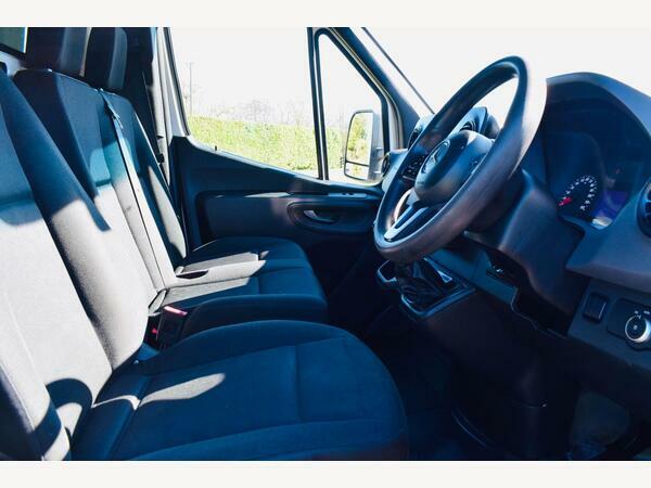 Mercedes-Benz Sprinter Curtainside 314 Luton Twin Curtain Rwd L3 White #4