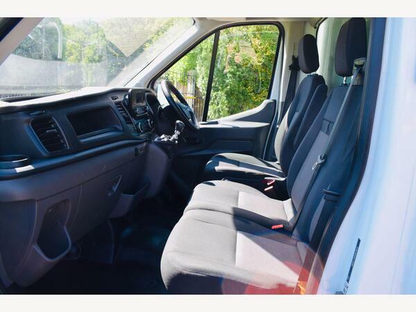 Ford Transit Custom Chassis Cab Curtain Side 2.0 350 Hd Rwd L4 BJ23EMK White #4