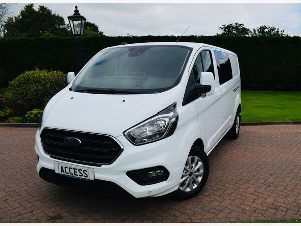 Ford Transit Custom Combi Van 2.0 320 Ecoblue Limited Crew Van L2 HK72YUA White