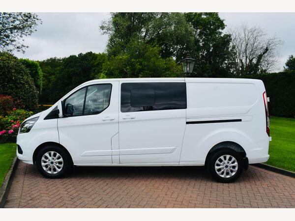 Ford Transit Custom Combi Van 2.0 320 Ecoblue Limited Crew Van L2 HK72YUA White #2