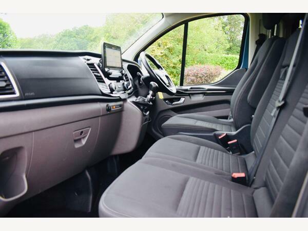 Ford Transit Custom Combi Van 2.0 300 Ecoblue Limited Crew Van L1 H1 E HJ22UBM Blue #3