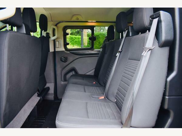 Ford Transit Custom Combi Van 2.0 300 Ecoblue Limited Crew Van L1 H1 E HJ22UBM Blue #6