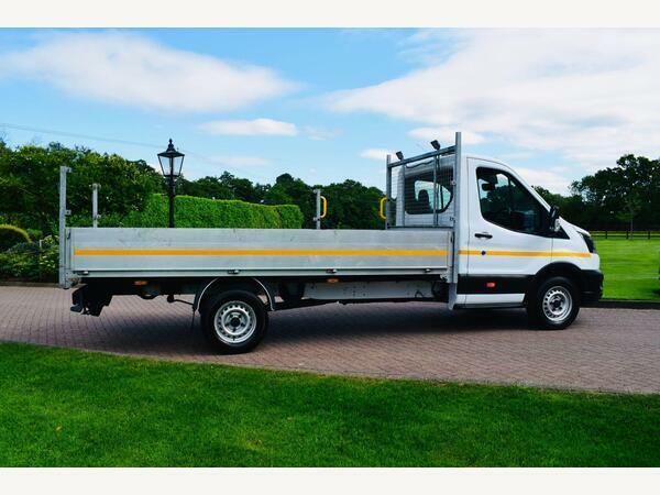 Ford Transit Custom Dropside 350Dropside Ecoblue Rwd L4 Euro 6Drw DV23XRM White #6