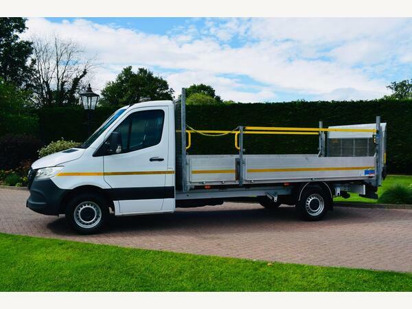Mercedes-Benz Sprinter Dropside 2.0 315Dropside Lwbcdi Rwd L3 Euro6 White #2