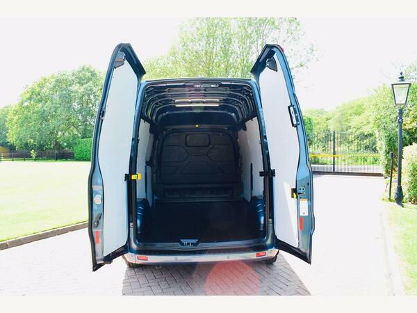Ford Transit Custom Panel Van 2.0 300 Ecoblue Limited L2 H2 Euro YO23TKC Blue #6