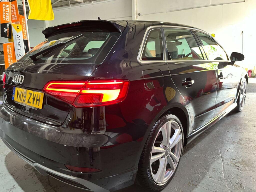 Audi A3 Hatchback 1.5 Tfsi Cod 35 S Line Sportback S Troni VK19ZVH Black #6