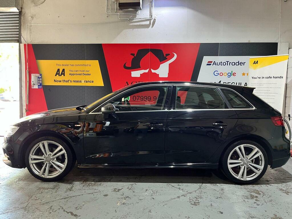 Audi A3 Hatchback 1.5 Tfsi Cod 35 S Line Sportback S Troni VK19ZVH Black #5