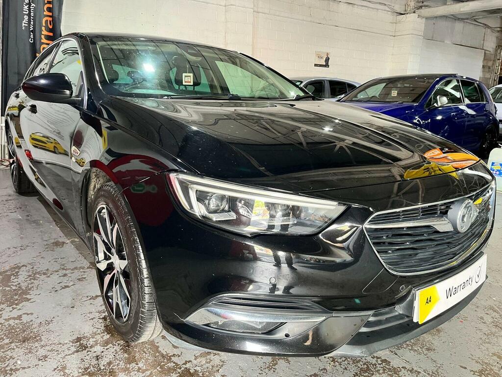 Vauxhall Insignia Hatchback 2.0 Turbo D Blueinjection Elite Nav Gran VX18ZWD Black #2