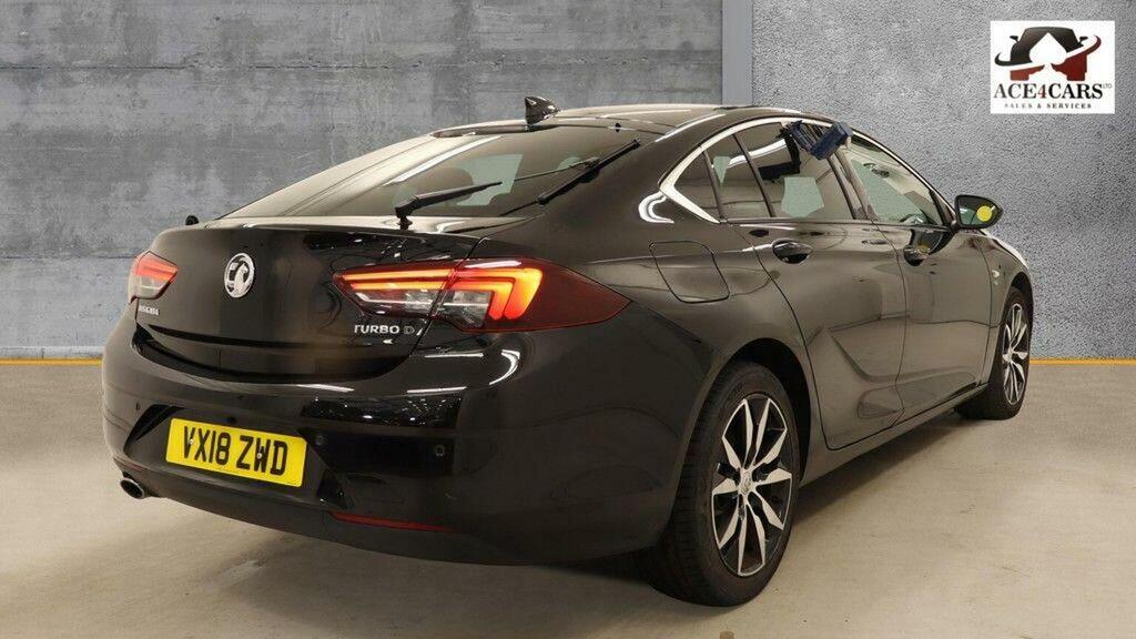 Vauxhall Insignia Hatchback 2.0 Turbo D Blueinjection Elite Nav Gran VX18ZWD Black #2