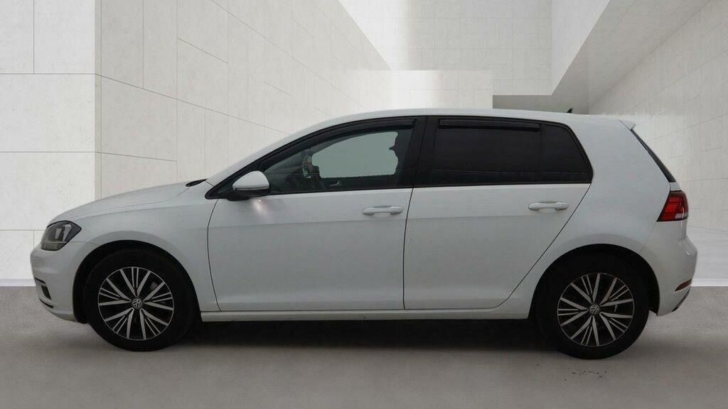Volkswagen Golf Hatchback 1.6 Tdi Se Nav Dsg Euro 6 Ss 201 GM18MUY White #4