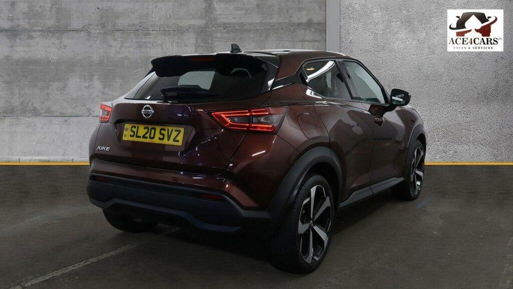 Nissan Juke 1.0 Dig-t Tekna Dct Euro 6 Ss Red #4