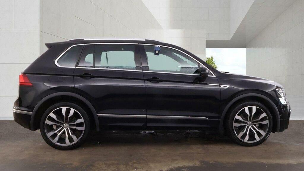 Volkswagen Tiguan 2.0 Tdi R-line Tech Dsg Euro 6 Ss Black #3