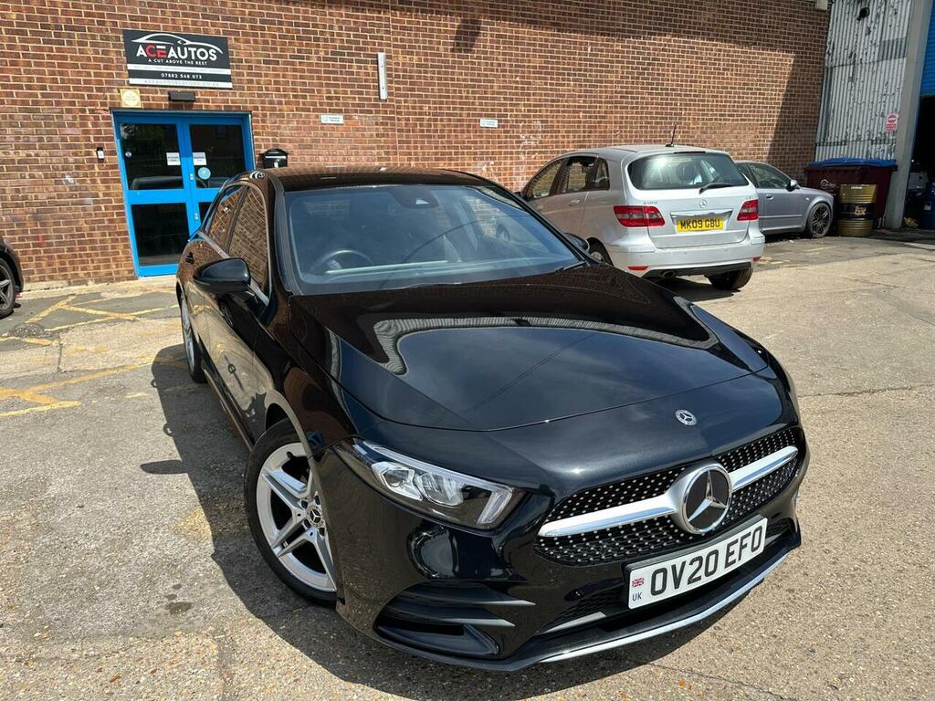 Mercedes-Benz A Class 1.3 A200 Amg Line Executive Euro 6 Ss OV20EFO Black #2