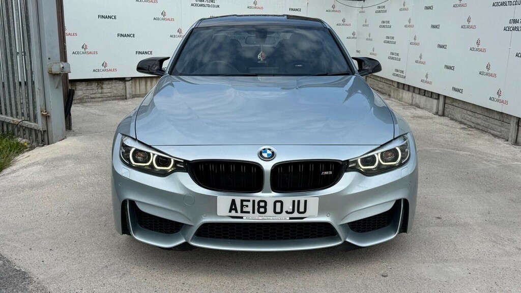 BMW M3 Saloon 3.0 Biturbo Competition Dct Euro 6 Ss Blue #3