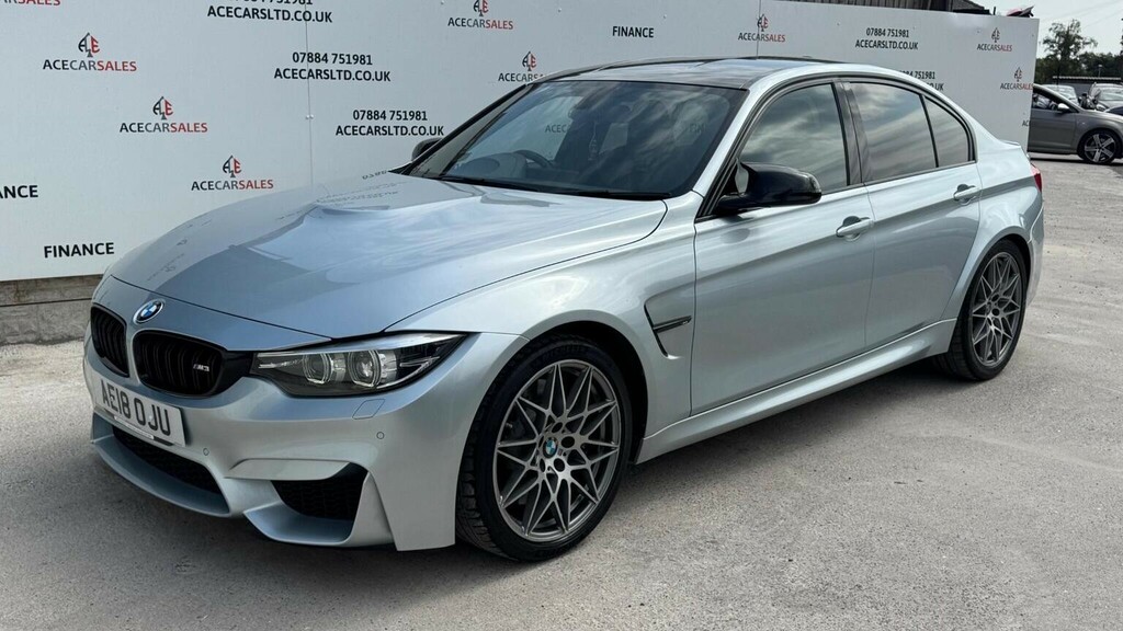 BMW M3 Saloon 3.0 Biturbo Competition Dct Euro 6 Ss Blue #4