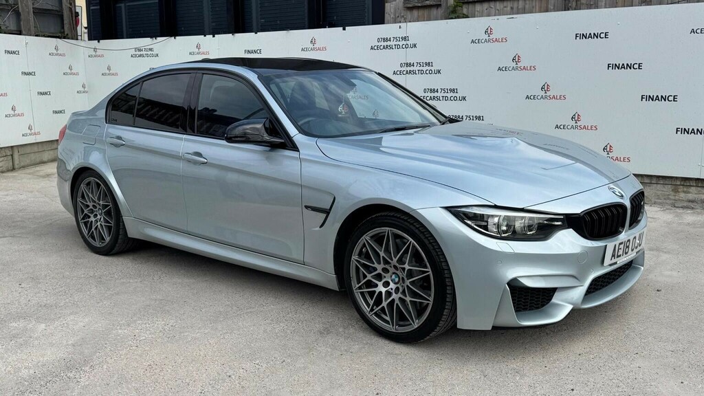 BMW M3 Saloon 3.0 Biturbo Competition Dct Euro 6 Ss Blue #2
