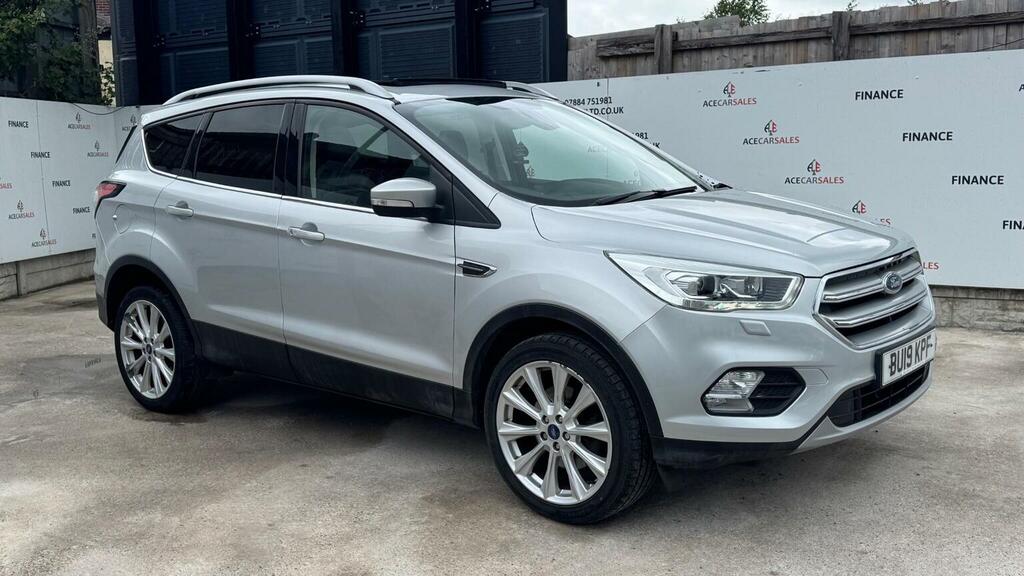 Ford Kuga Suv 2.0 Tdci Ecoblue Titanium X Edition Powershift BU19KPF Silver #2