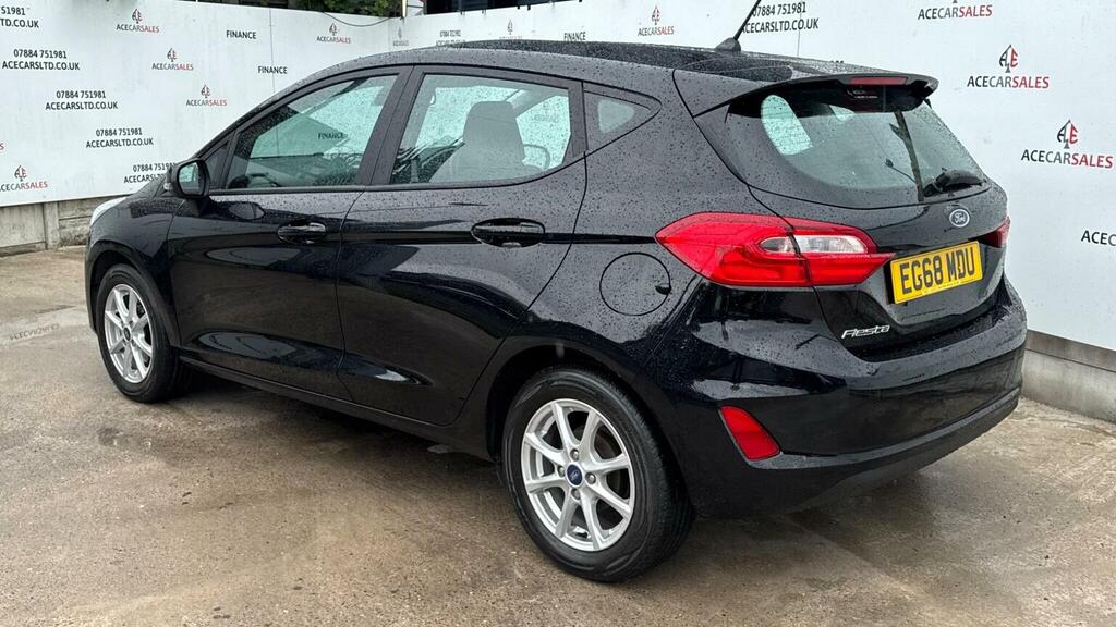 Ford Fiesta Hatchback 1.0T Ecoboost Zetec Euro 6 Ss EG68MDU Black #6