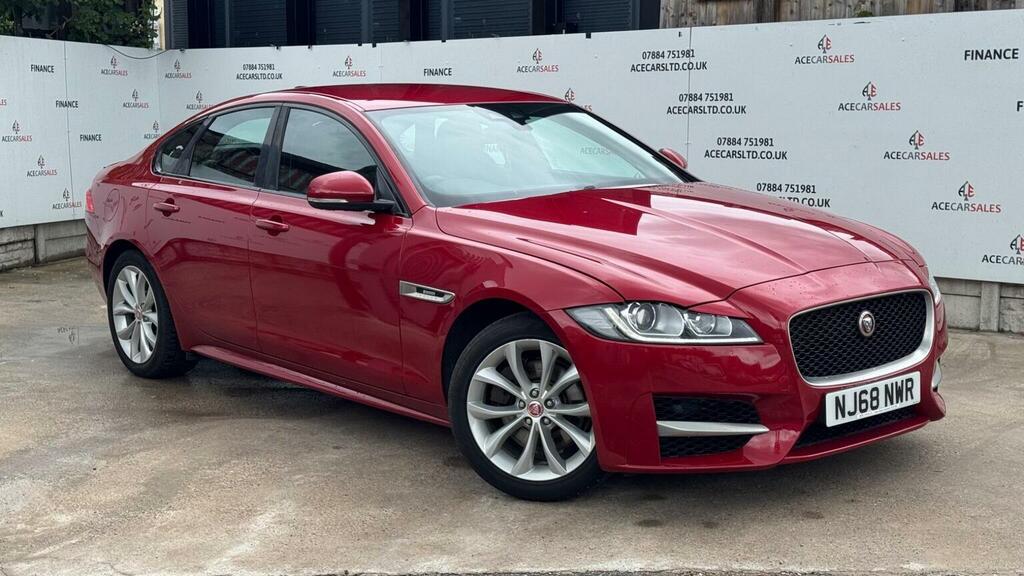Jaguar XF 2.0D R-sport Euro 6 Ss Red
