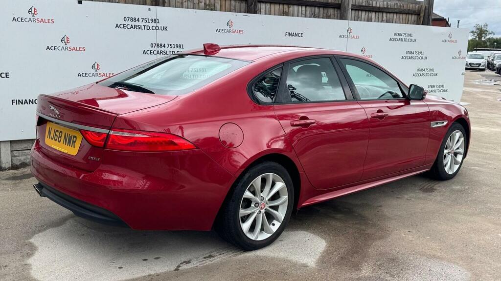 Jaguar XF  Red #8