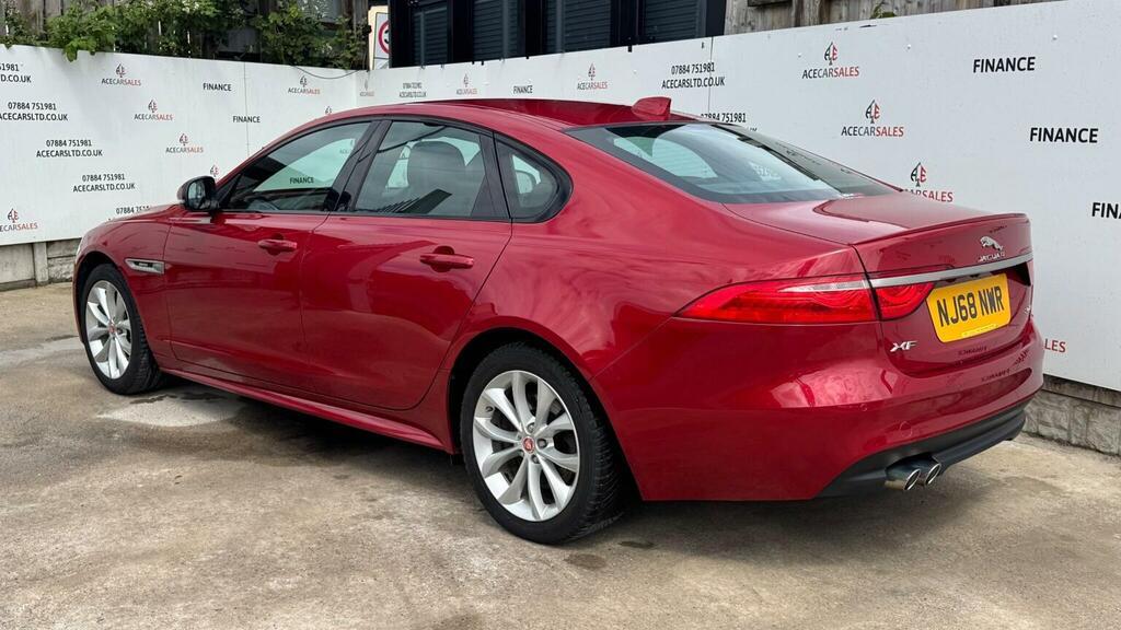 Jaguar XF 2.0D R-sport Euro 6 Ss Red #6