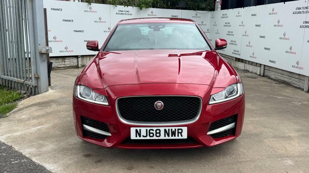Jaguar XF 2.0D R-sport Euro 6 Ss Red #3