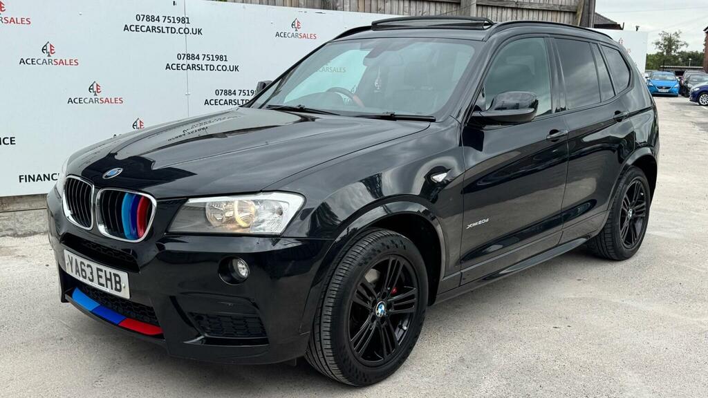 BMW X3 2.0 20D M Sport Xdrive Euro 5 Ss Black #4