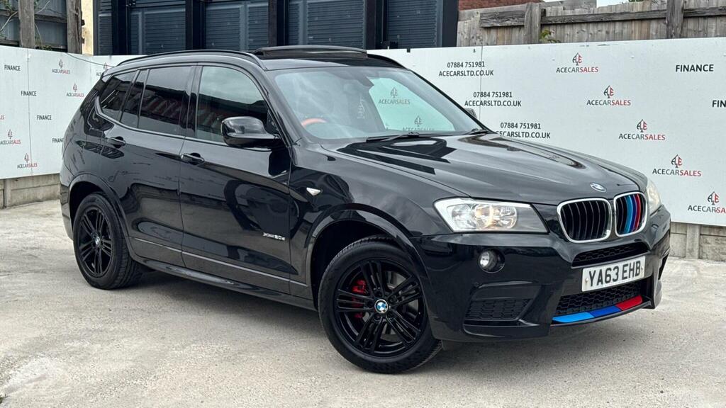 BMW X3 2.0 20D M Sport Xdrive Euro 5 Ss Black