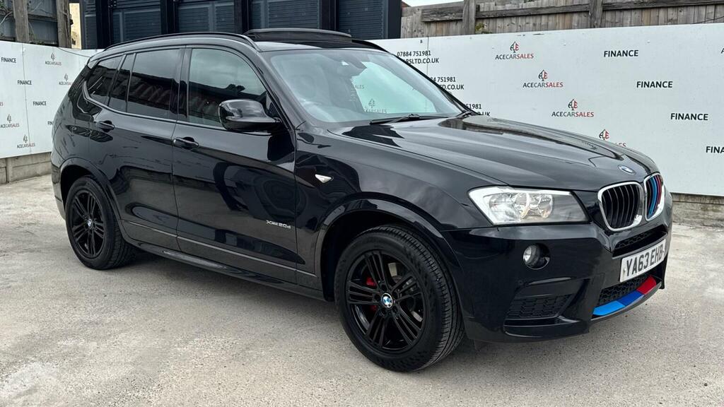 BMW X3 2.0 20D M Sport Xdrive Euro 5 Ss Black #2