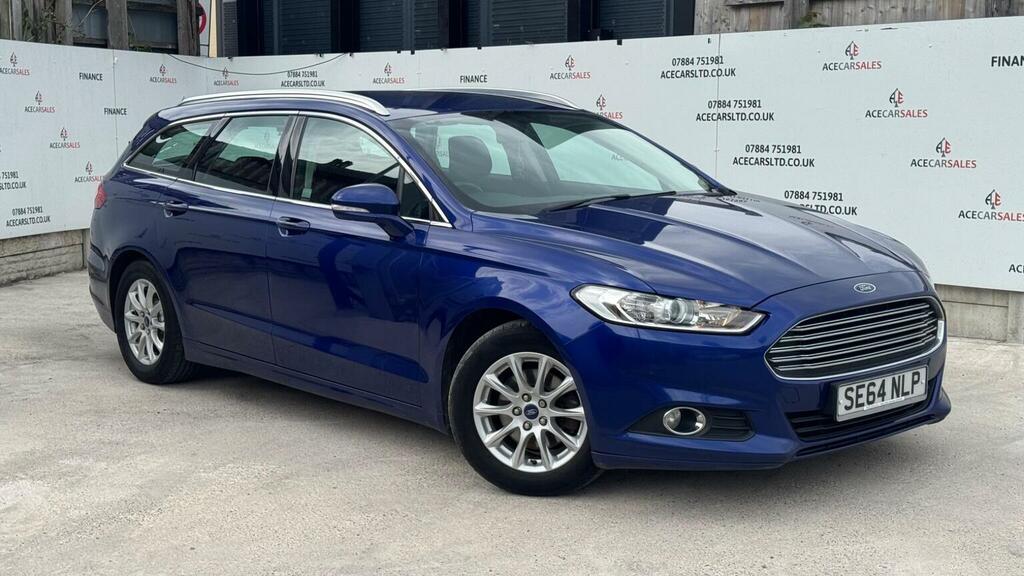 Ford Mondeo 2.0 Tdci Econetic Zetec Euro 6 Ss Blue