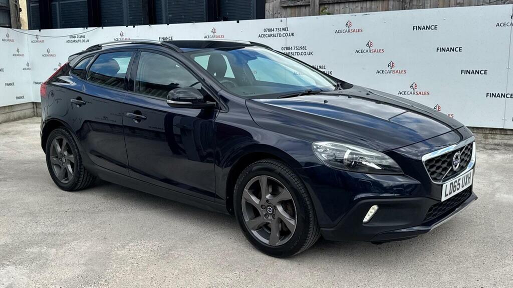 Volvo V40 Cross Country Hatchback 2.0 D2 Lux Euro 6 Ss 20156 Blue #2