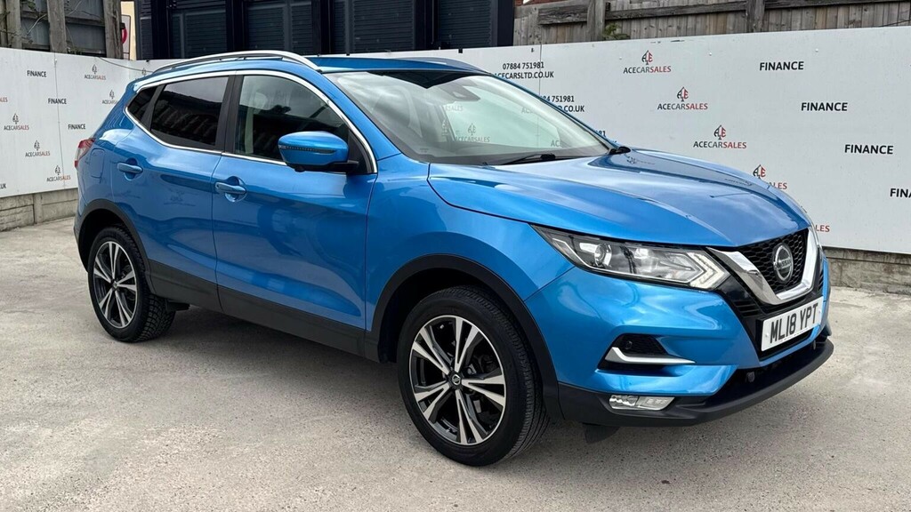 Nissan Qashqai Suv 1.5 Dci N-connecta Euro 6 Ss 201818 ML18YPT Blue #2