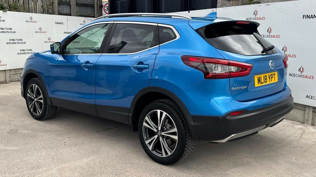 Nissan Qashqai Suv 1.5 Dci N-connecta Euro 6 Ss 201818 ML18YPT Blue #6