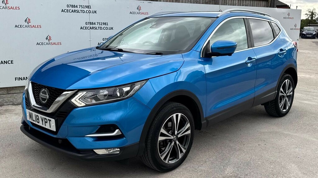 Nissan Qashqai Suv 1.5 Dci N-connecta Euro 6 Ss 201818 ML18YPT Blue #4