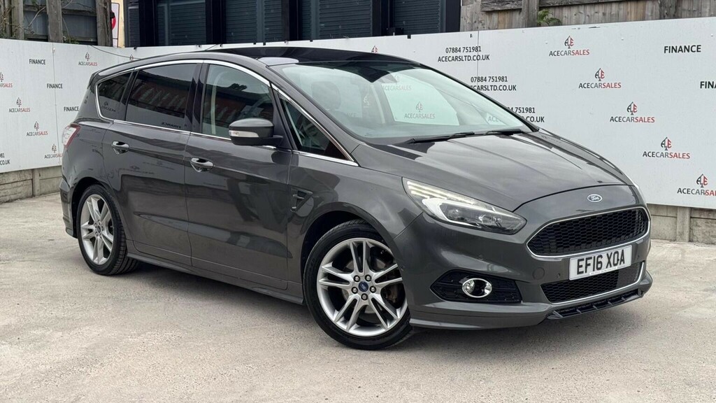 Ford S-Max 2.0 Tdci Titanium Sport Powershift Euro 6 Ss Grey